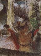 Edgar Degas Bete in the cafe oil